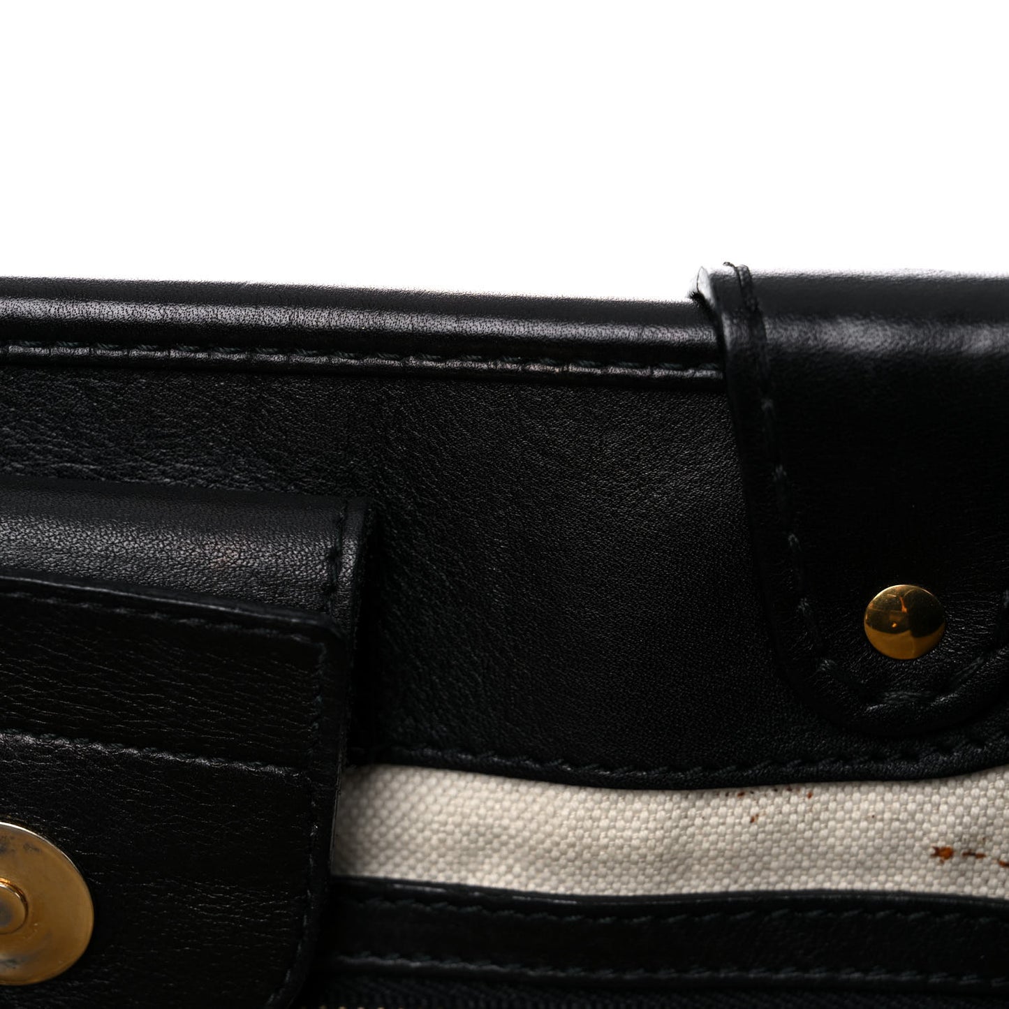 Calfskin Medium GG Running Tote Black