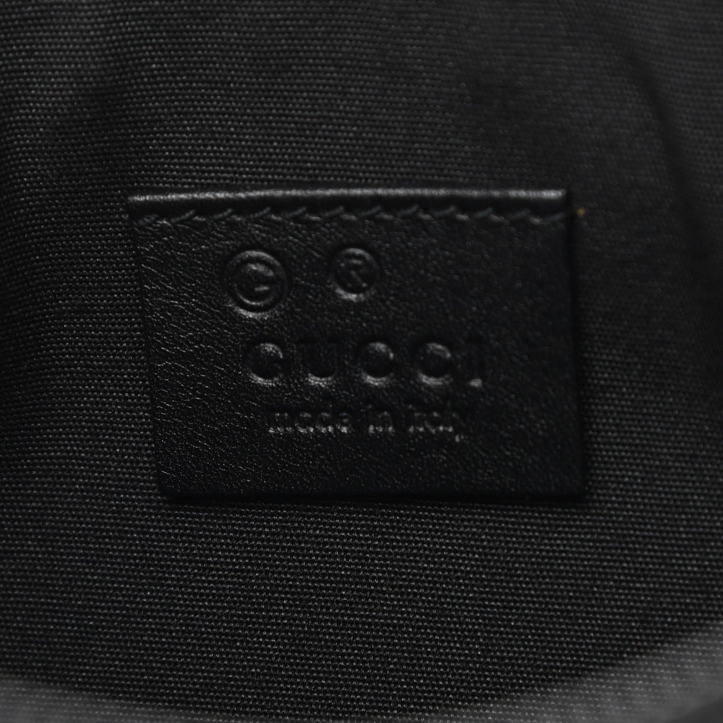 Guccisima Wristlet Black