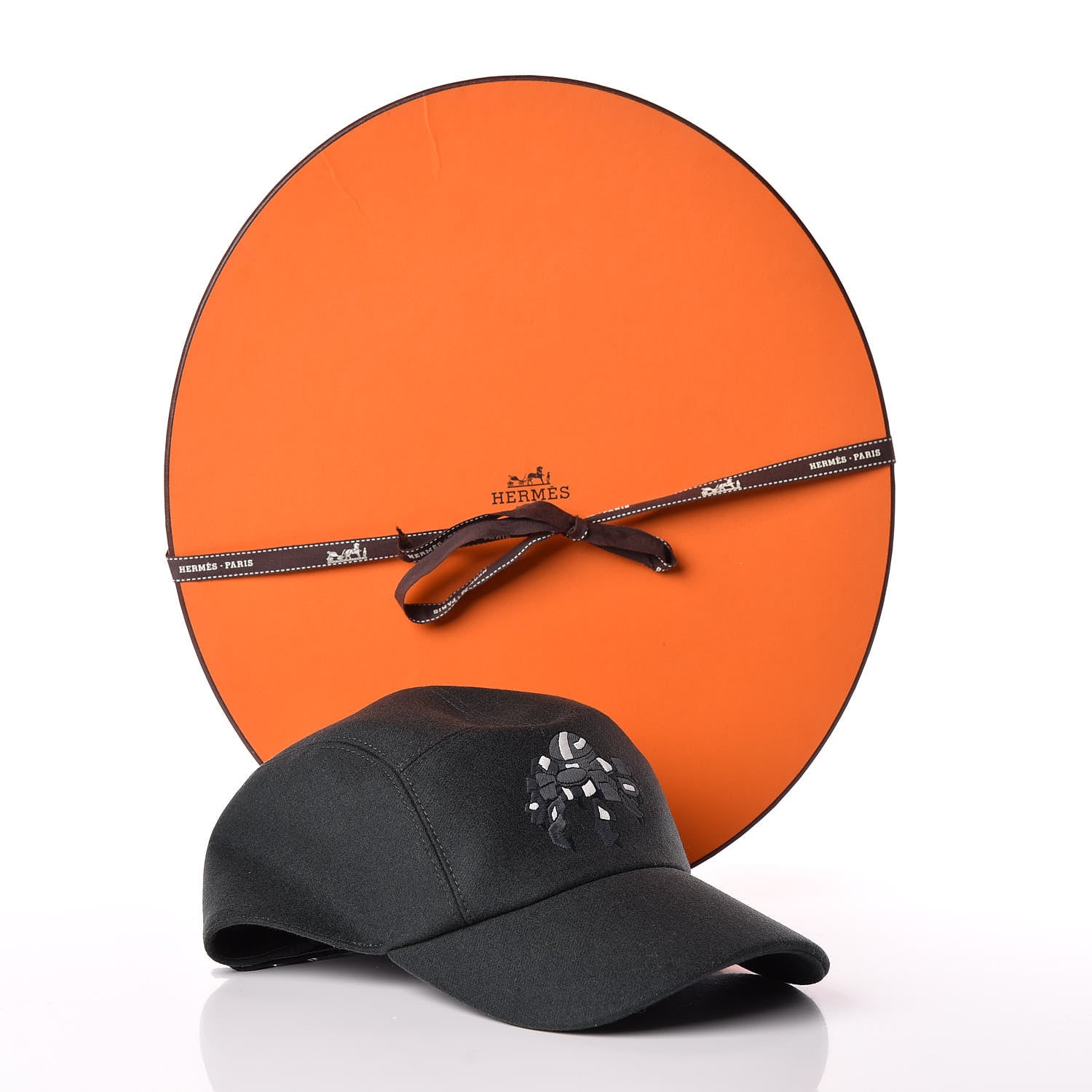 Hermes Cashmere Nevada Cap 58 Black 7 of 7