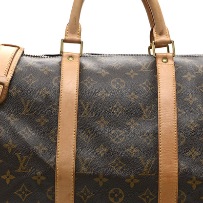 Louis Vuitton Monogram Keepall Bandouliere 50 7 of 9