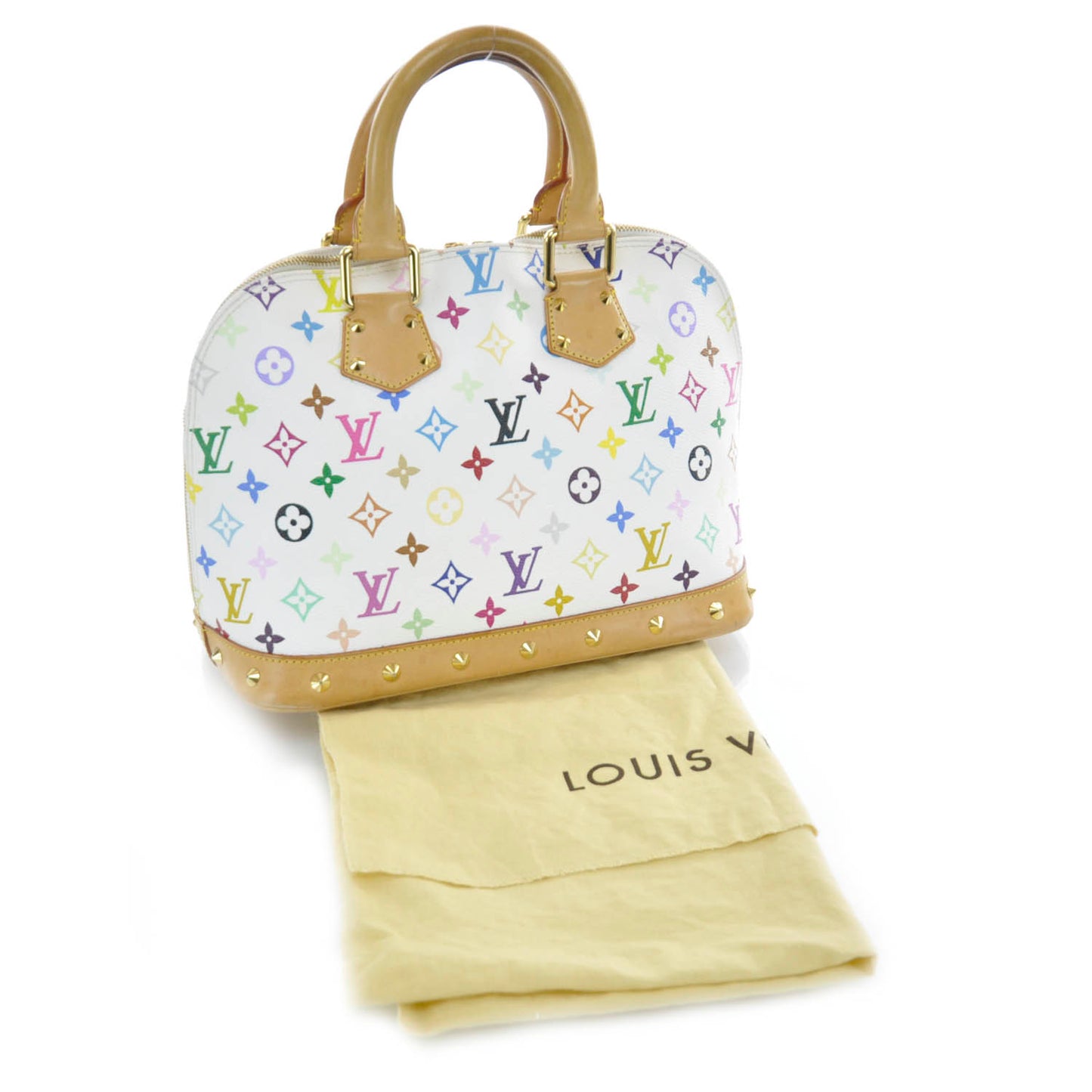Monogram Multicolor Alma White