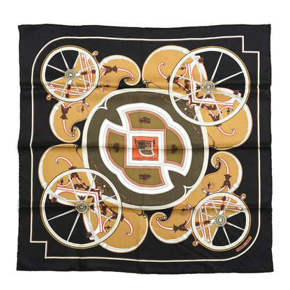 Hermes Silk Washington's Carriage Scarf 65 1 of 3