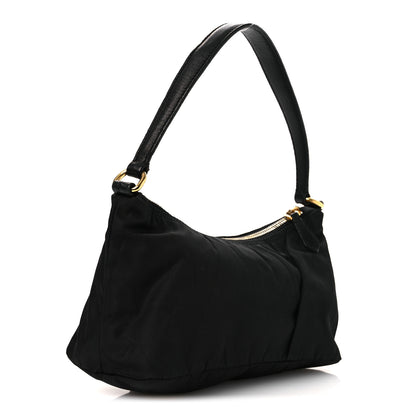 Prada Tessuto Nylon Pochette Bag Black 3 of 14