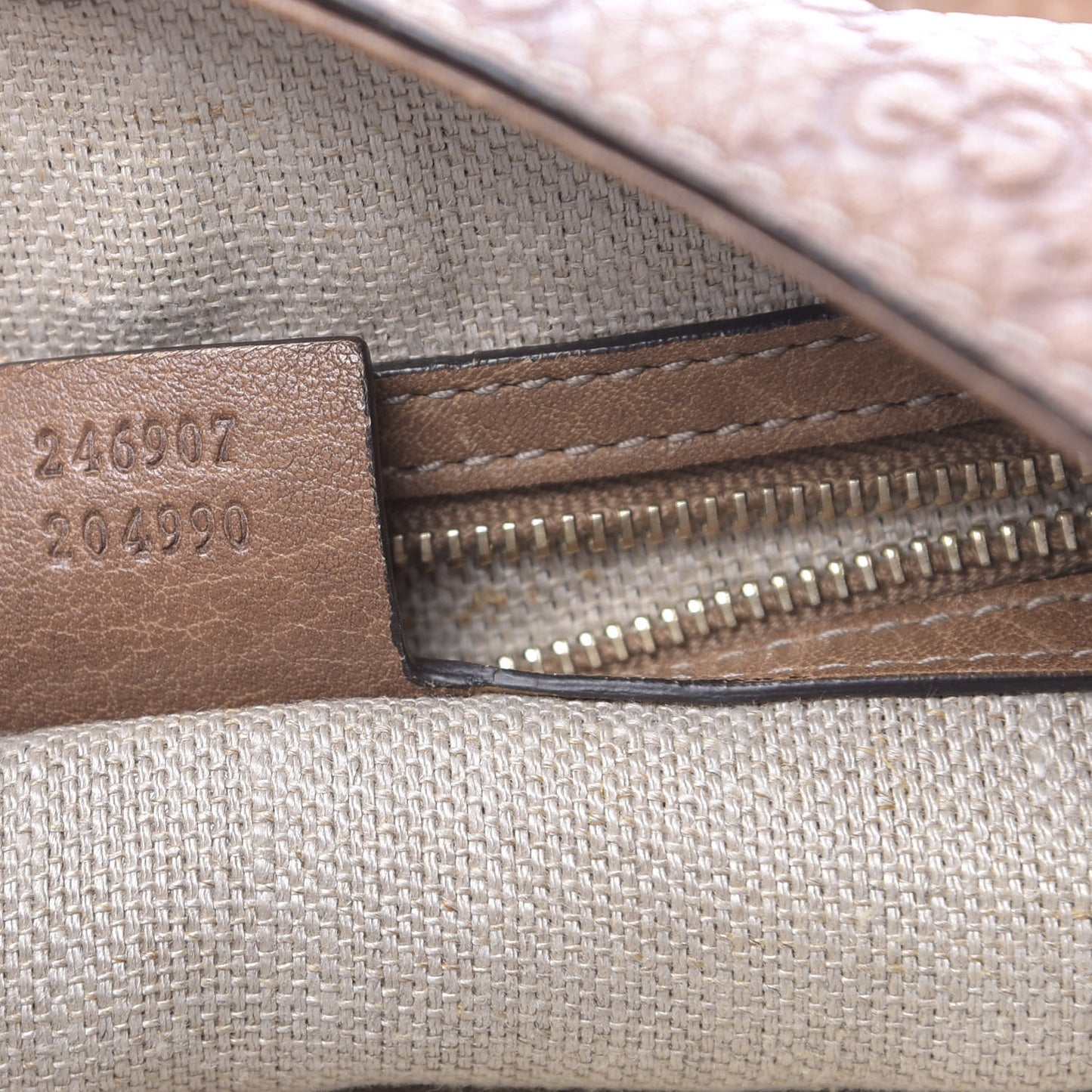 Guccissima Old Libeccio Medium New Jackie Hobo Old Naturale