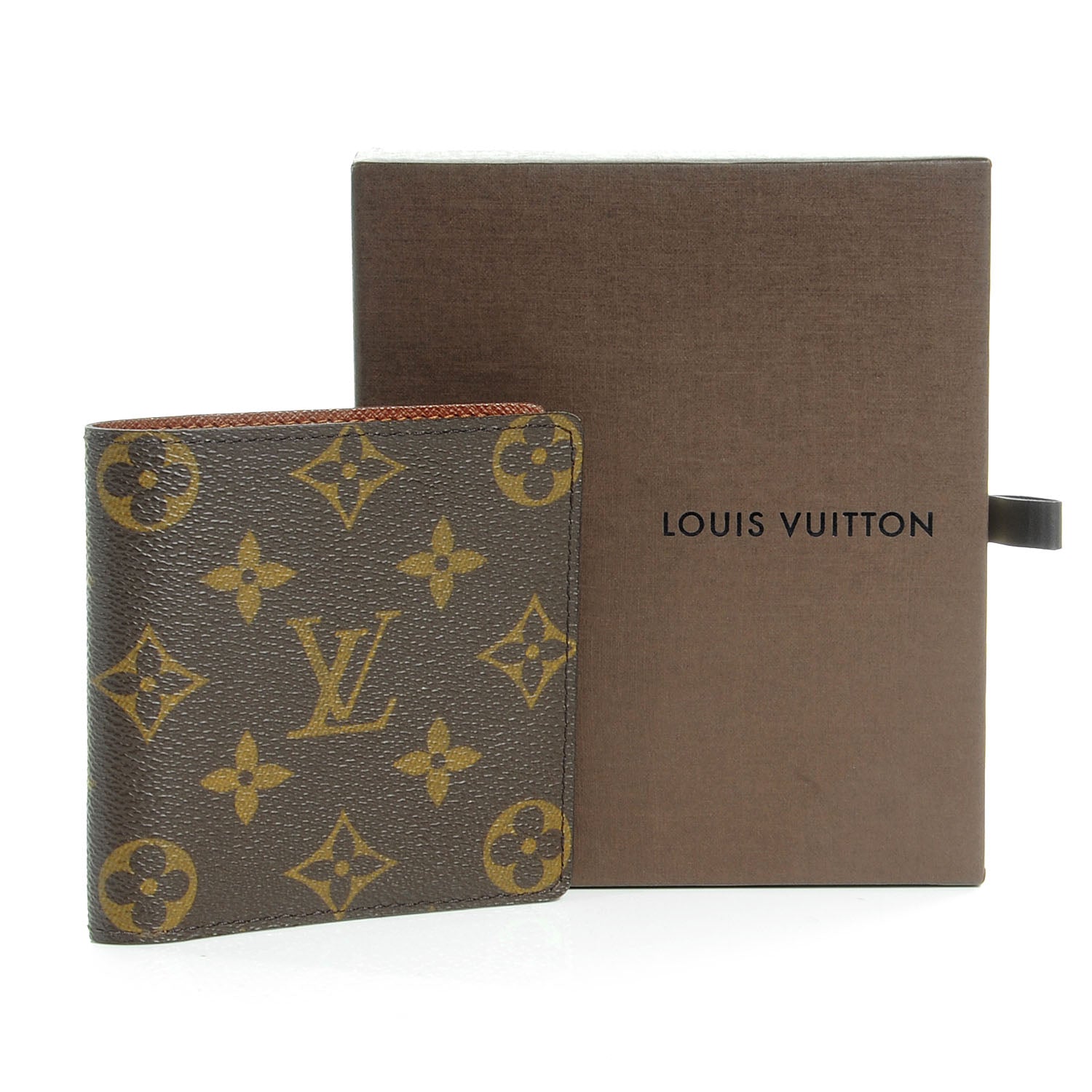 Louis Vuitton Monogram Mens Billfold Wallet 6 Credit Card Slots 5 of 8