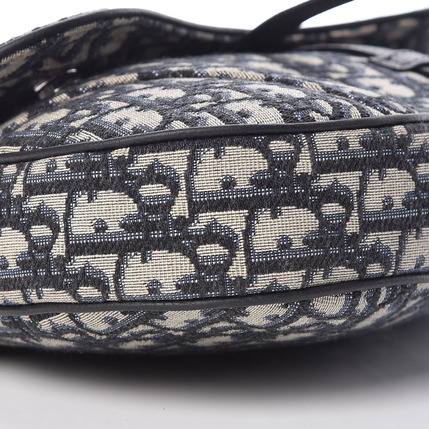 Oblique Saddle Bag Blue