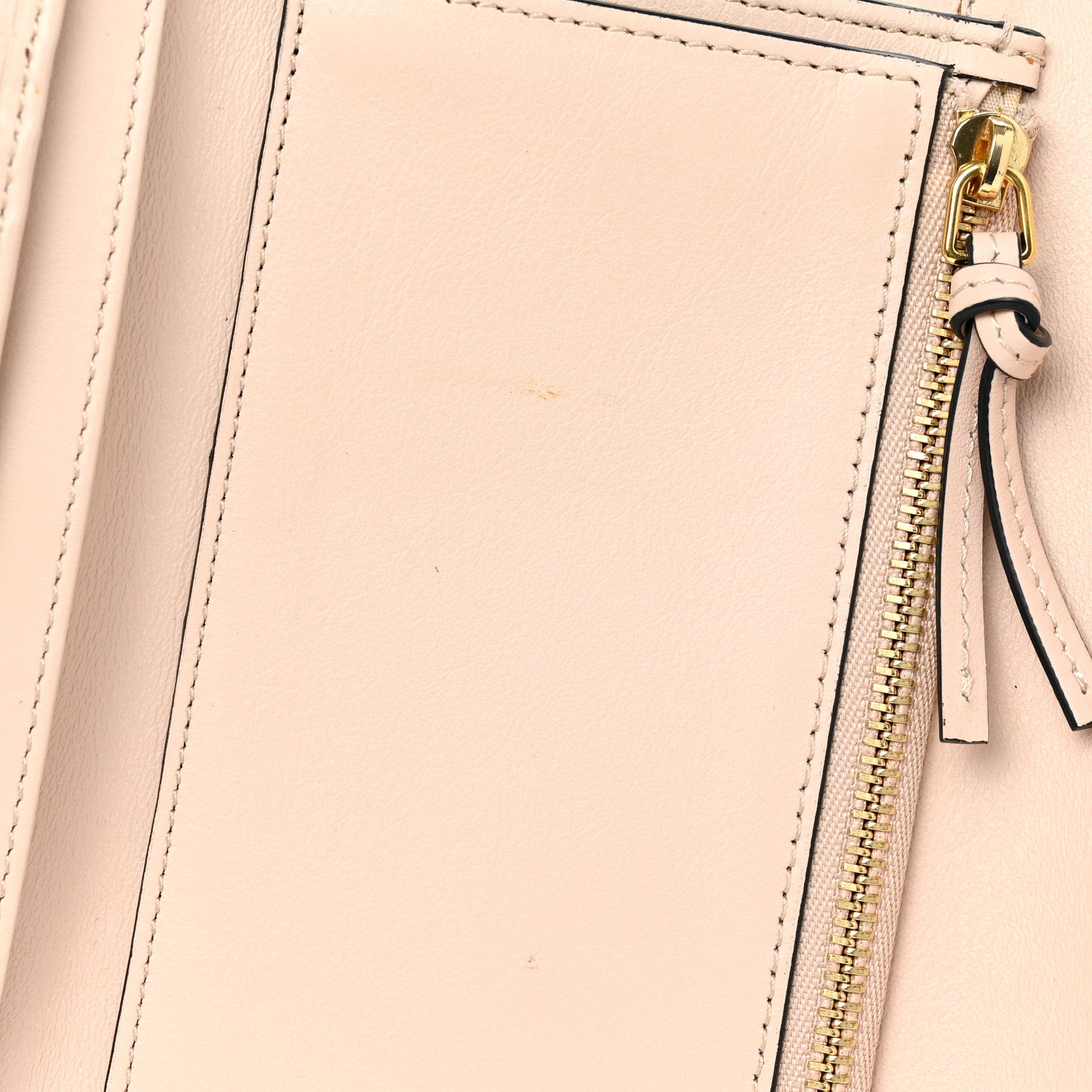Chloe Calfskin Alphabet Compact Wallet Blush Nude 10 of 10