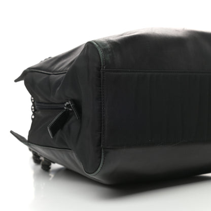 Prada Nappa Nylon Chain Shoulder Bag Black 7 of 8