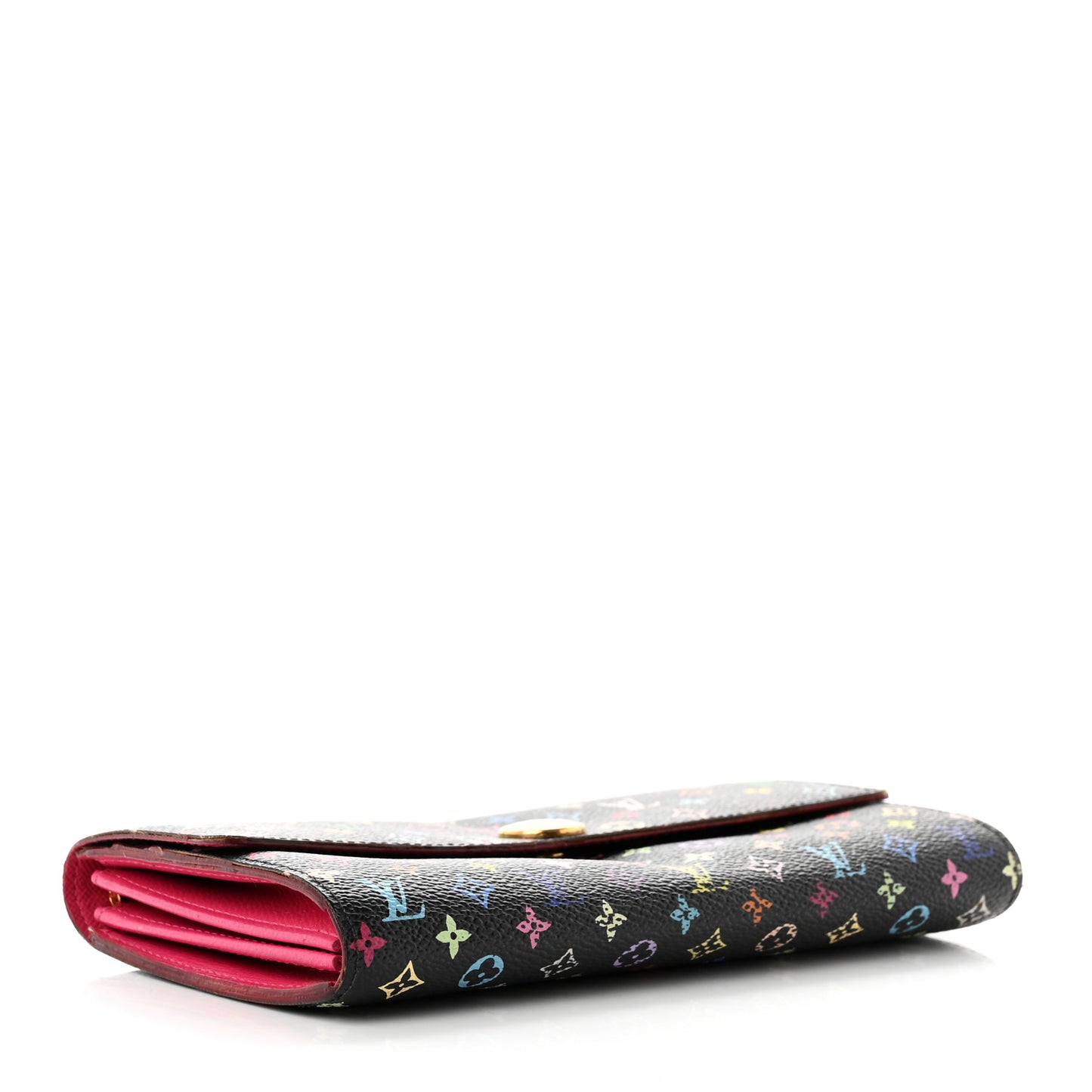 Monogram Multicolor Sarah Wallet Black Grenade