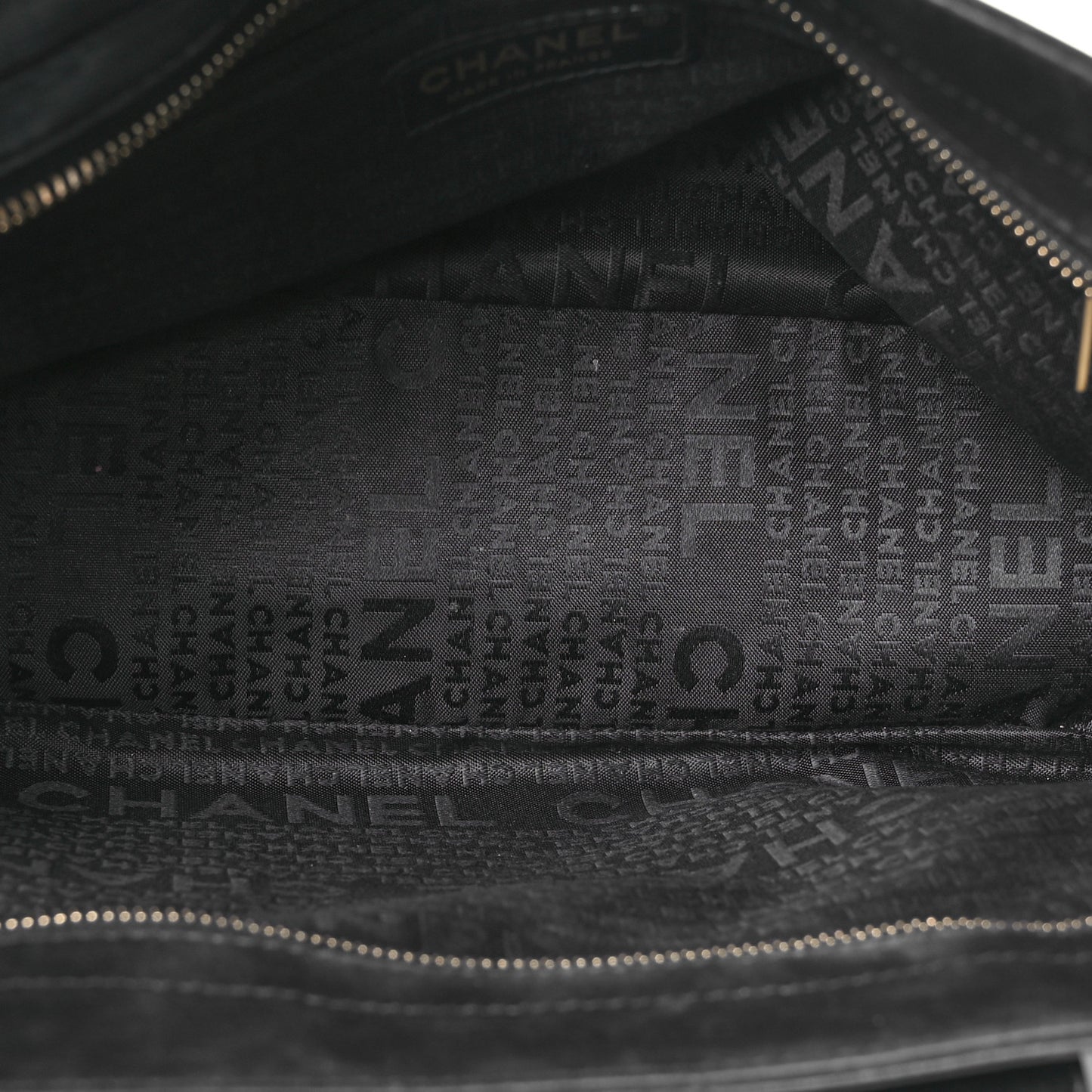 Calfskin Chocolate Bar Quilted Small Shoulder Bag Black