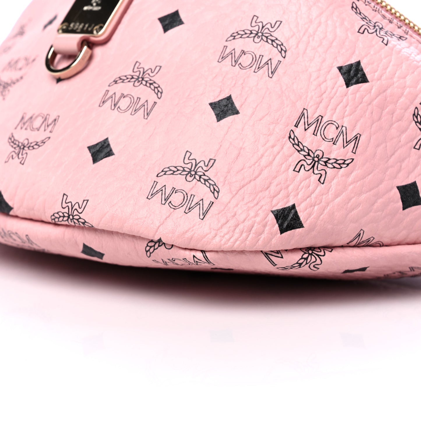 Visetos Medium Fursten Belt Bag Pink