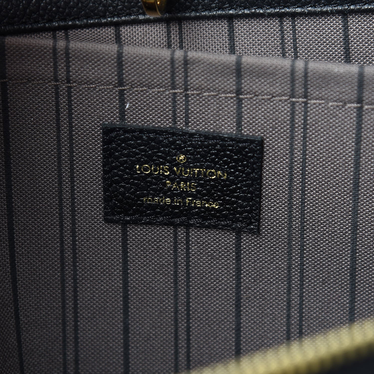 Louis Vuitton Empreinte Montaigne GM Black 7 of 16