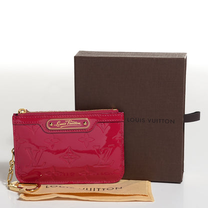 Louis Vuitton Vernis Key Pouch Rose Indien 5 of 8