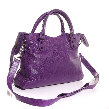 Balenciaga Agneau Classic Hardware Town Ultraviolet 3 of 12