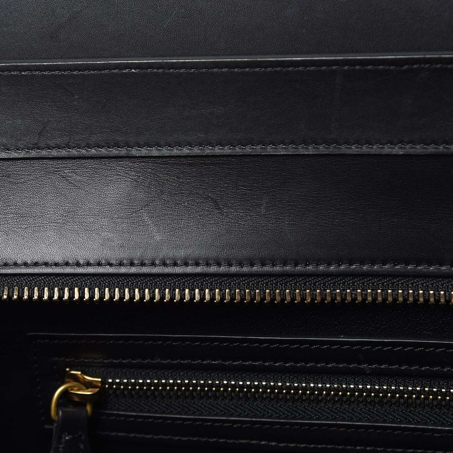 Satin Calfskin Mini Tri-Color Luggage Dark Grey