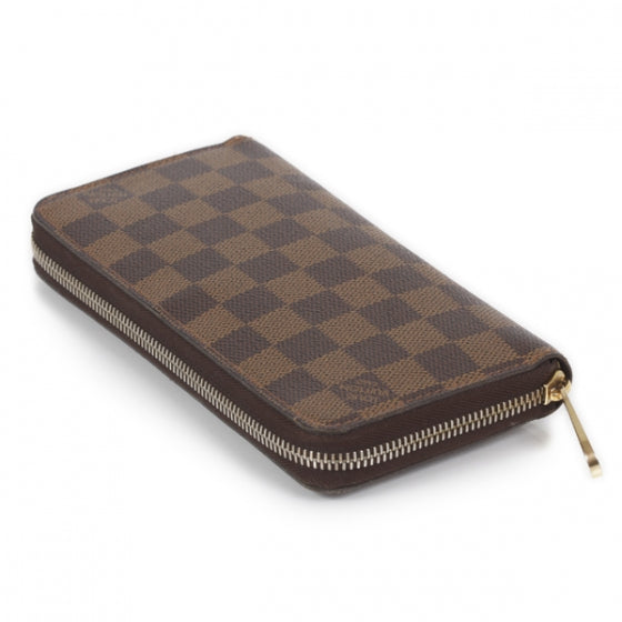 Damier Ebene Zippy Wallet