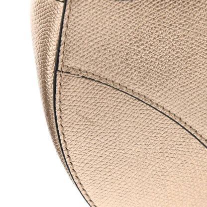 Christian Dior Metallic Grained Calfskin Saddle Bag Gold 10 of 10