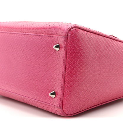 Christian Dior Snakeskin Medium Lady Dior Pink 10 of 10