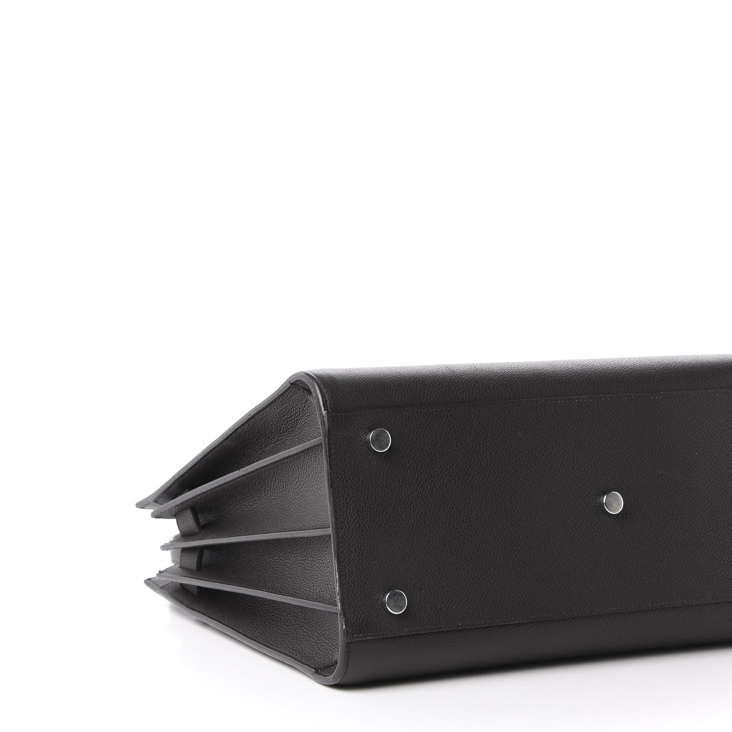 Saint Laurent Grained Calfskin Small Sac De Jour Graphite 6 of 13