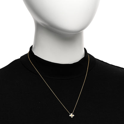 Roberto Coin ROBERTO COIN 18K Yellow Gold Diamond Love in Verona Flower Pendant Necklace 2 of 5