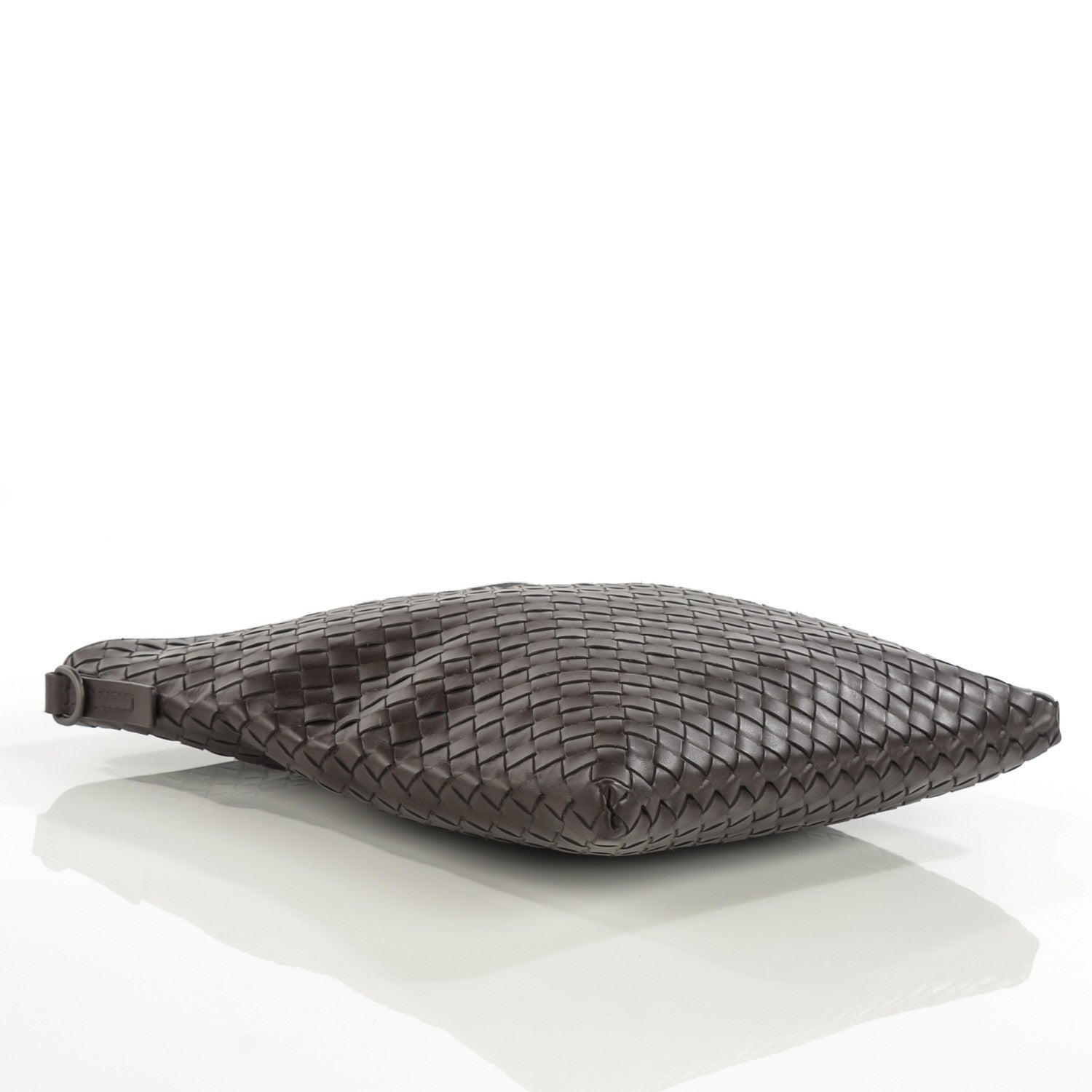 Bottega Veneta Calfskin Intrecciato VN Small Messenger Bag Ebano 5 of 9