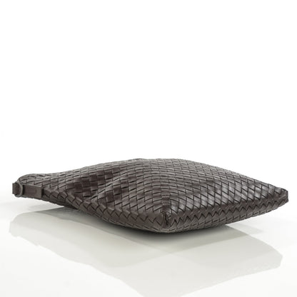 Bottega Veneta Calfskin Intrecciato VN Small Messenger Bag Ebano 5 of 9