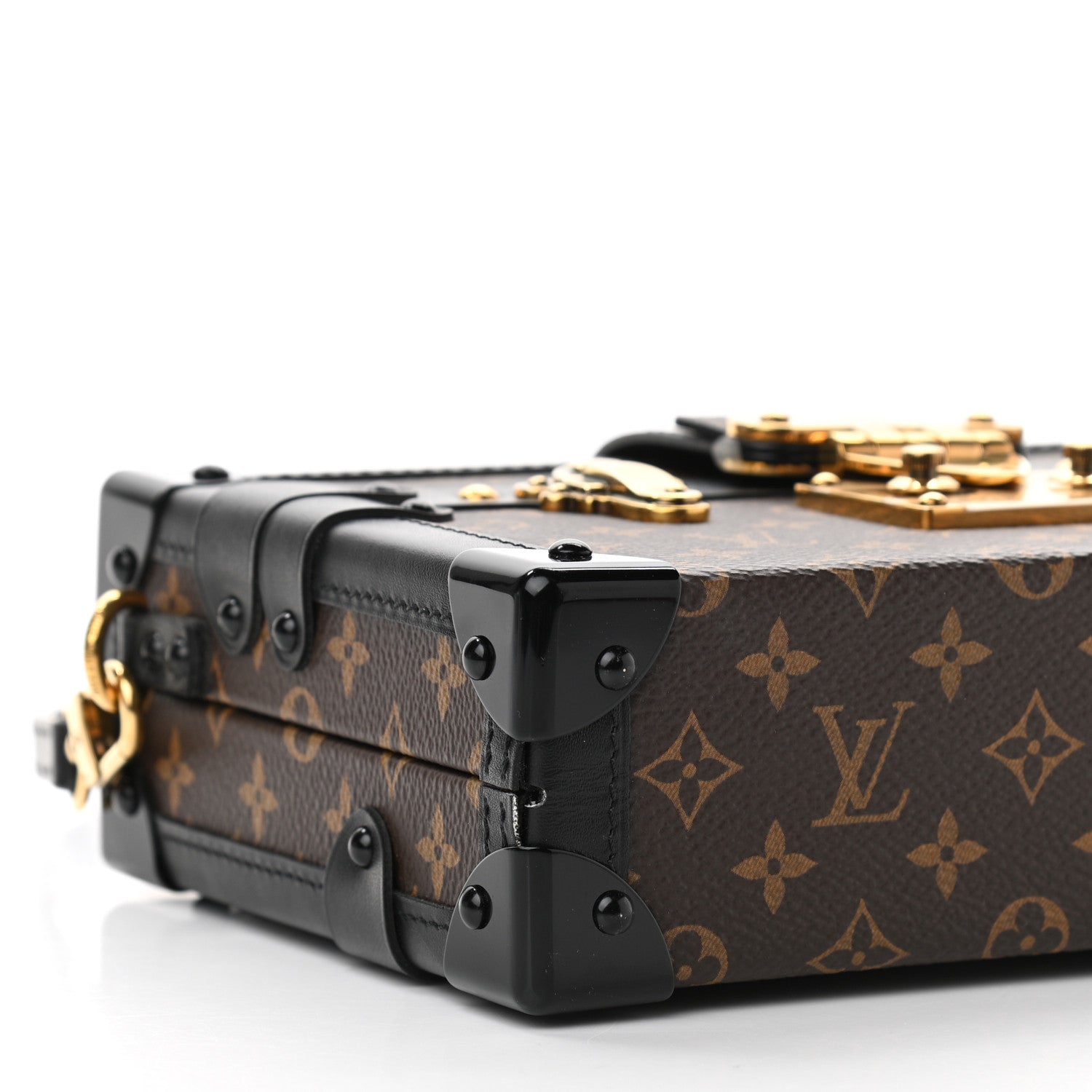 Louis Vuitton Monogram Petite Malle Black 8 of 10