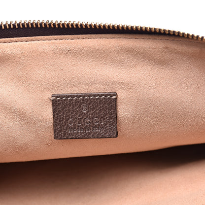 Gucci GG Supreme Monogram Large Ophidia Pouch Clutch Brown 6 of 11