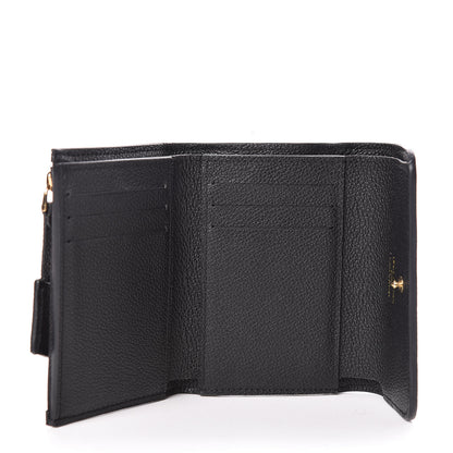 Louis Vuitton Empreinte Pont-Neuf Compact Wallet Black 5 of 7