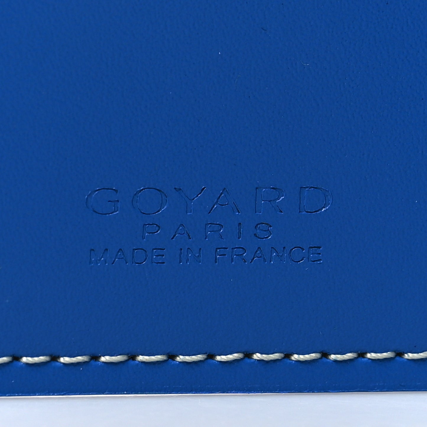 Goyardine Multi Slot Bi-Fold Wallet Sky Blue