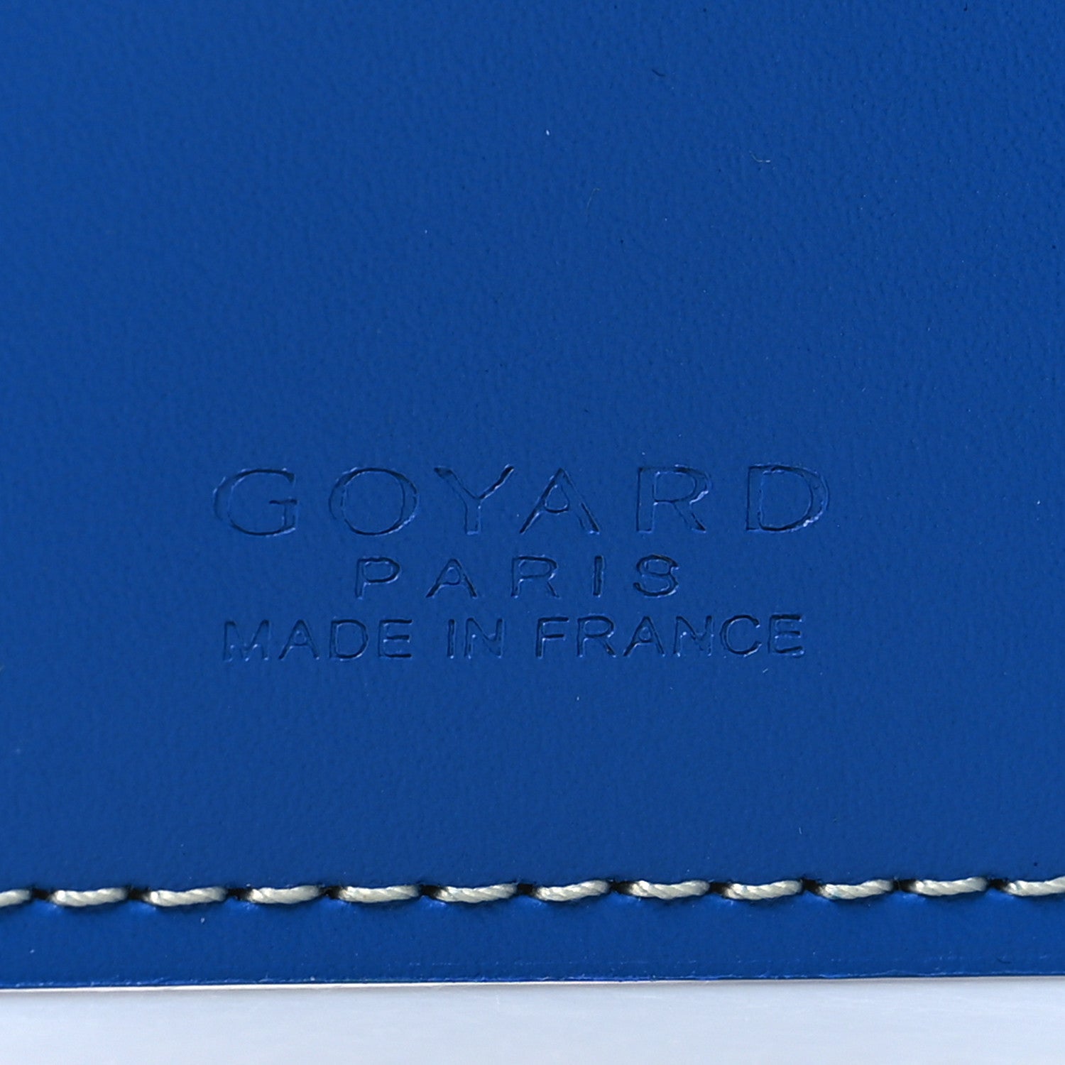 Goyard Goyardine Multi Slot Bi-Fold Wallet Sky Blue 6 of 10