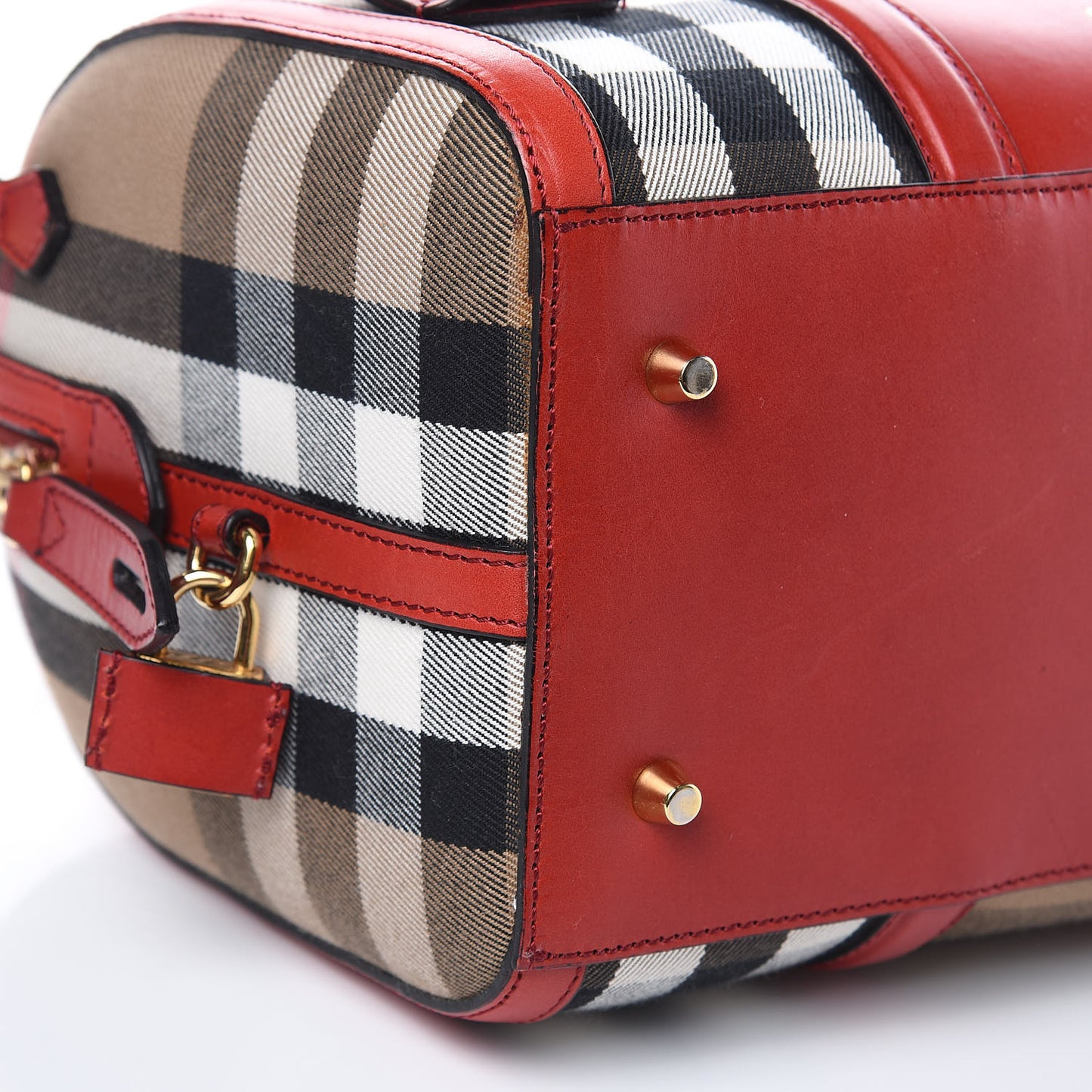 House Check Medium Alchester Military Red