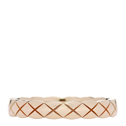 Chanel 18K Beige Gold Mini Coco Crush Ring 53 6.25 3 of 5