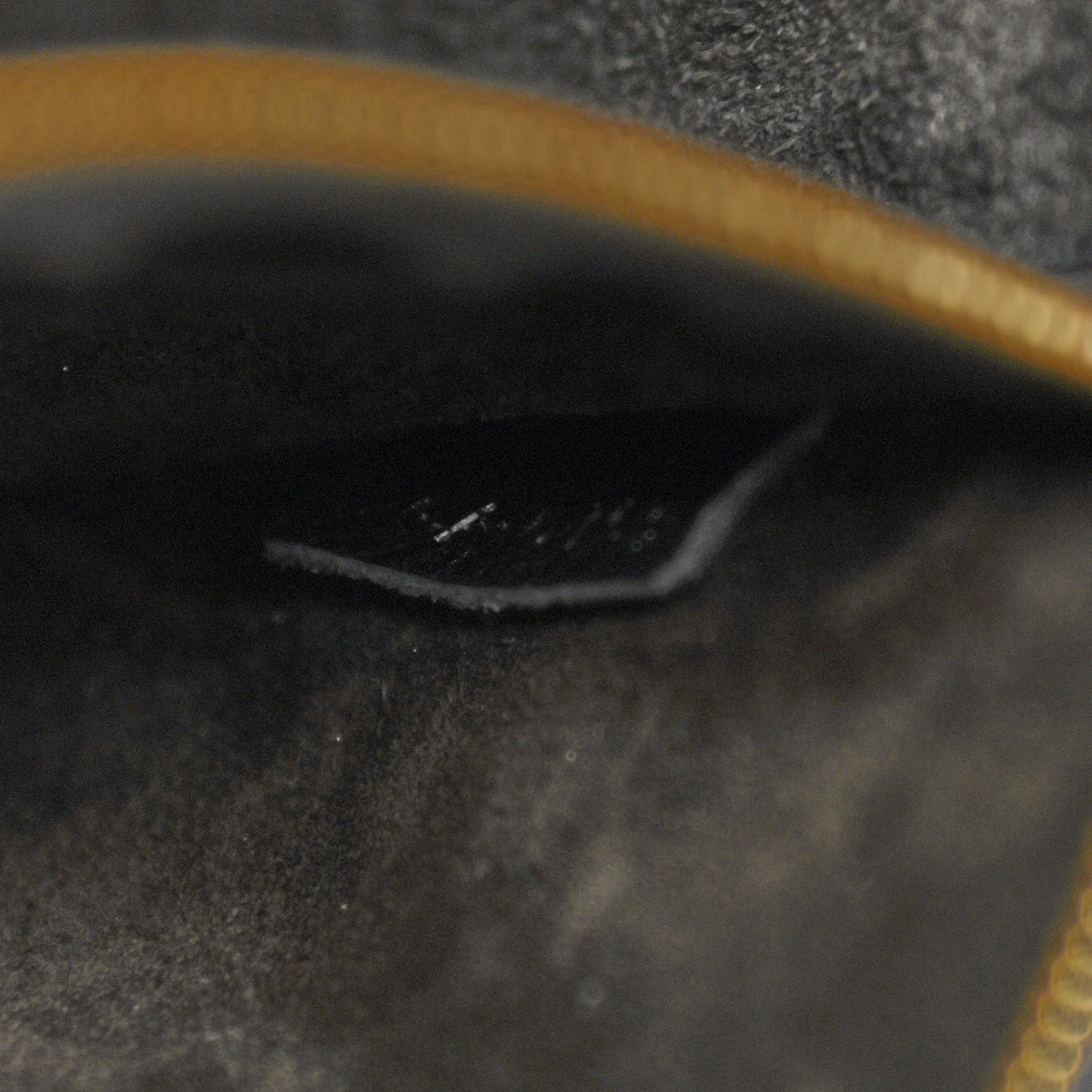 Soft Grained Calfskin Sangle Bucket Bag Black