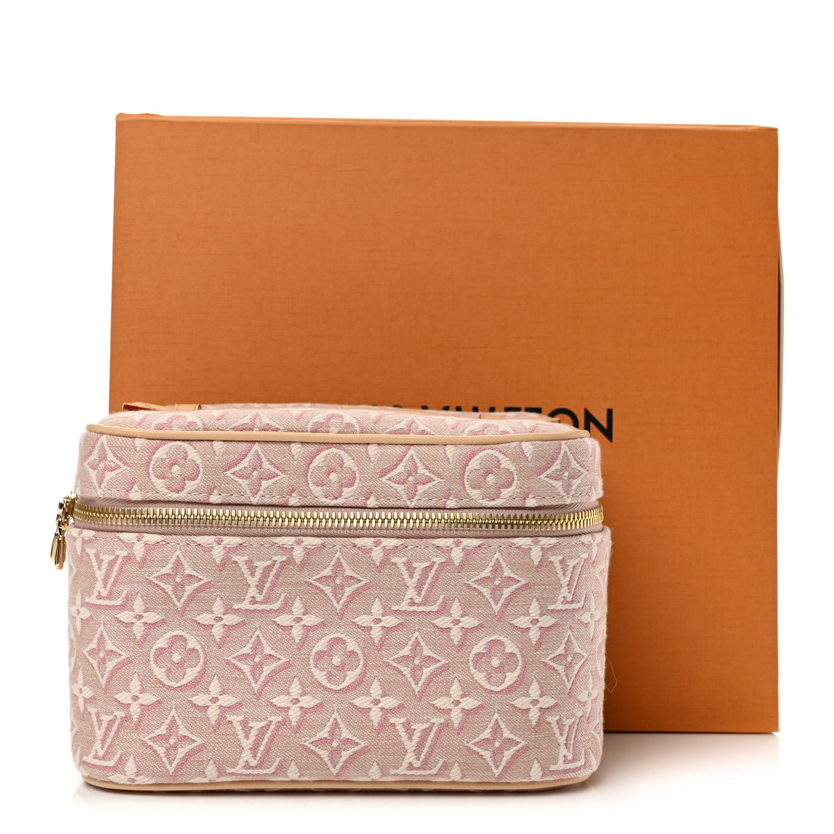 Louis Vuitton Monogram Embleme Jacquard Nice Mini Rose Ruban Pink 8 of 8