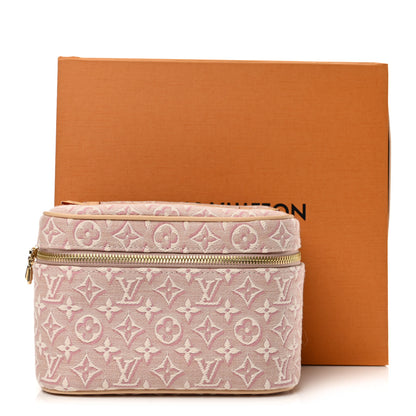 Louis Vuitton Monogram Embleme Jacquard Nice Mini Rose Ruban Pink 8 of 8