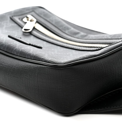 Gucci Soft GG Supreme Monogram Web Belt Bag Black Grey 10 of 10