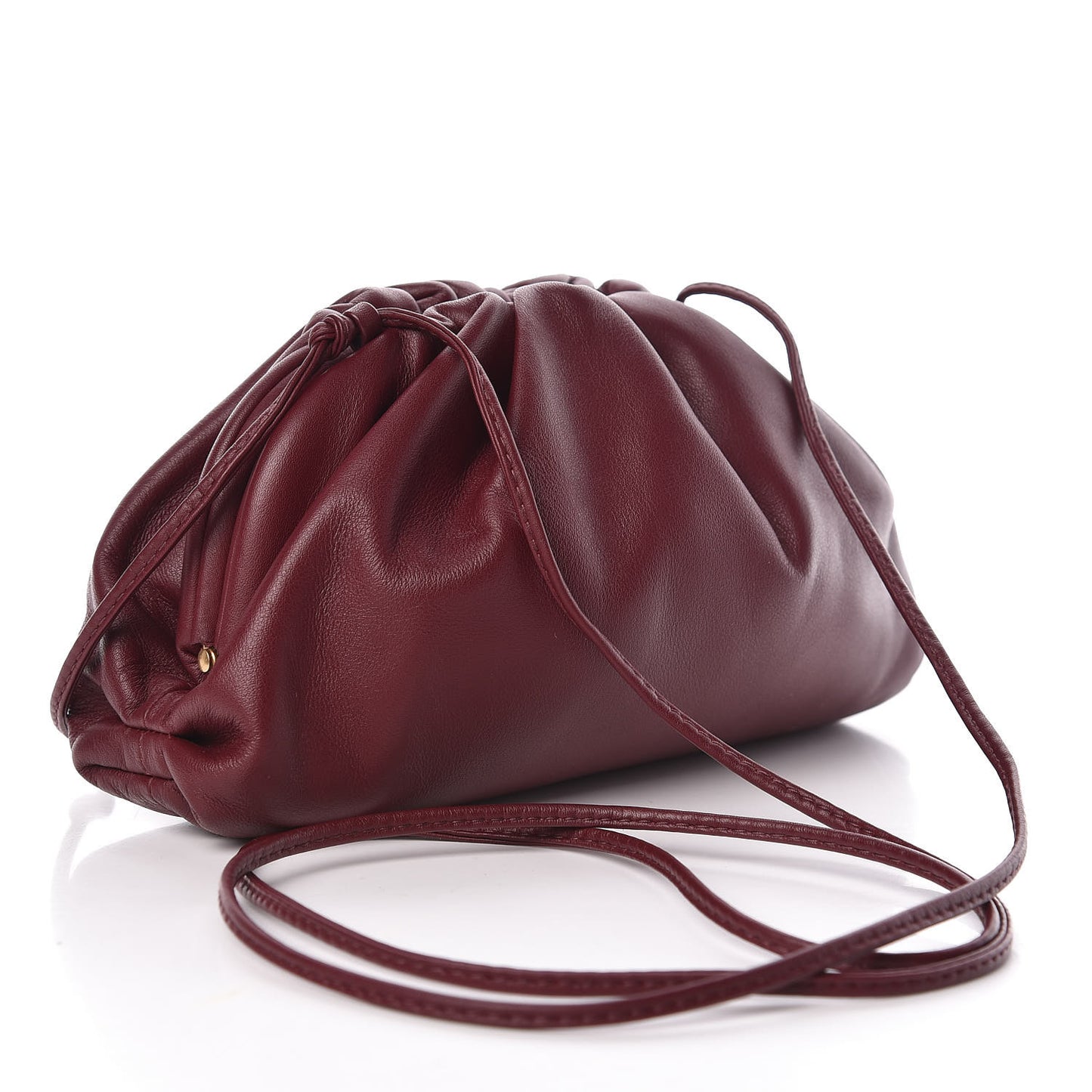 Butter Calfskin The Mini Pouch Bordeaux