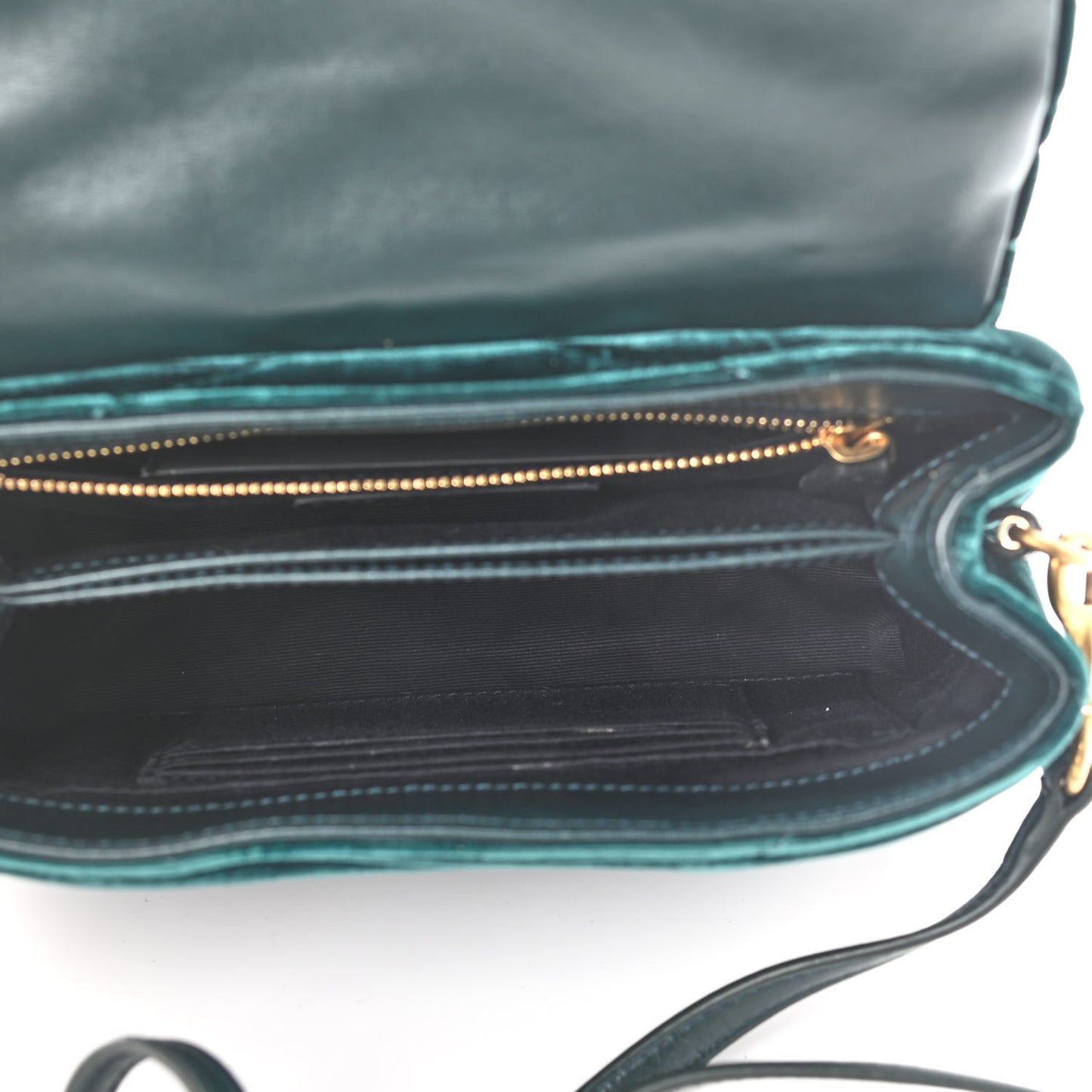 Velvet Y Quilted Monogram Toy Loulou Crossbody Bag Dark Ottanio