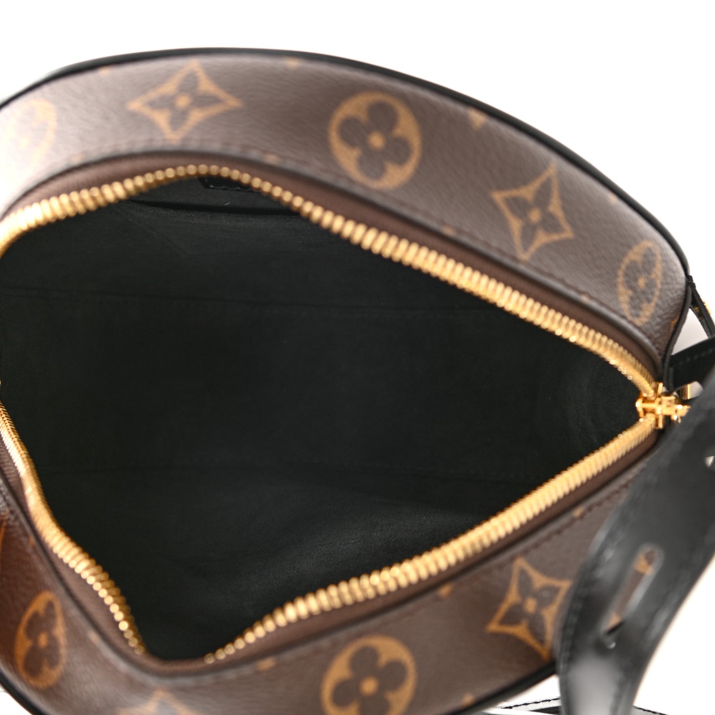 X LOL Monogram Boite Chapeau Souple Blue Silver