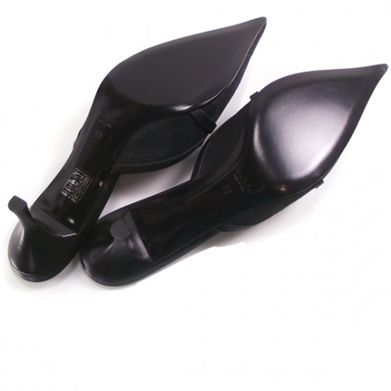 Monogram Horsebit Pumps