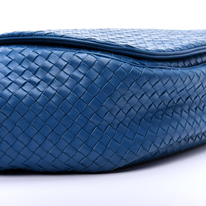 Bottega Veneta Nappa Intrecciato Shoulder Bag Cobalt Blue 6 of 16