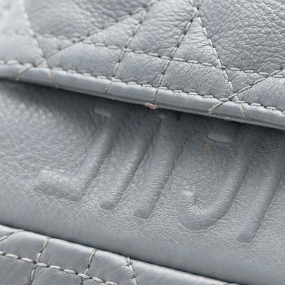 Christian Dior Calfskin Cannage Small Caro Bag Grey 15 of 16