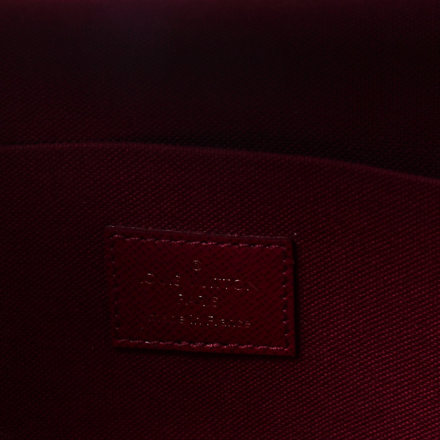 Louis Vuitton Monogram Pochette Felicie Chain Wallet Fuchsia 4 of 9