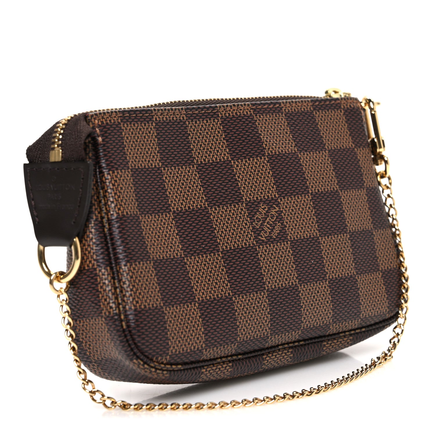 Louis Vuitton Damier Ebene Mini Pochette Accessories 3 of 8