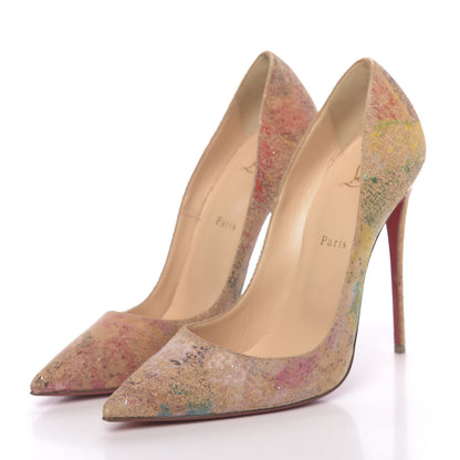 Christian Louboutin Cork Bloom Print So Kate 120 Pumps 41 Multicolor 3 of 9