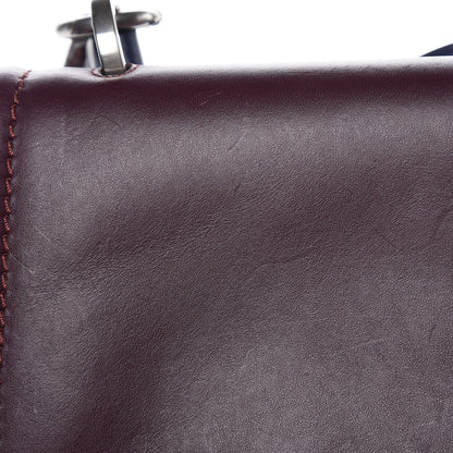 Fendi Cuoio Silvana Bag Beige Deep Berry Blue 9 of 12