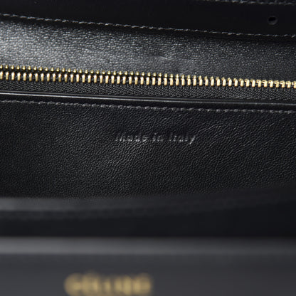 Celine Box Calfskin Medium Classic Box Flap Bag Black 11 of 13
