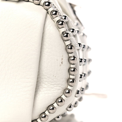 Alexander Wang Calfskin Studded Mini Rockie White Rodium Hardware 11 of 16