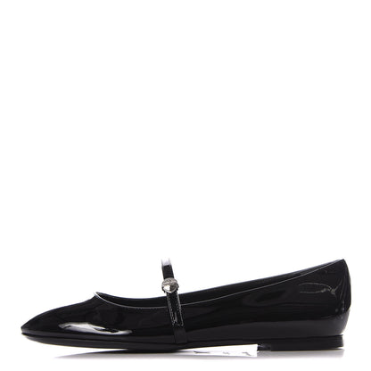 Louis Vuitton Patent Uniformes Ballet Flats 37.5 Black 1 of 8